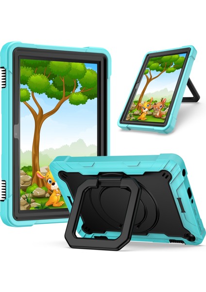 Puluz Amazon Kindle Fire Hd 8 (2020) Pc Kasası Için Açık Yeşil + Siyah (Yurt Dışından)