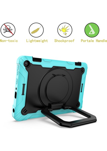 Puluz Amazon Kindle Fire Hd 8 (2020) Pc Kasası Için Açık Yeşil + Siyah (Yurt Dışından) fırsatları