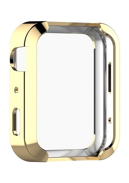 Puluz Xiaomi Için Tpu Her Şey Dahil Kaplama Kapağı Altın