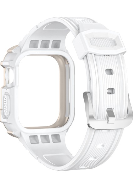 Puluz Apple Watch Uyumlu Series 7 45Mm / 6&Se&5&4 44Mm Için Kordonlu Saat Beyaz + Yıldız Çerçeve(Yurt Dışından) indirimleri