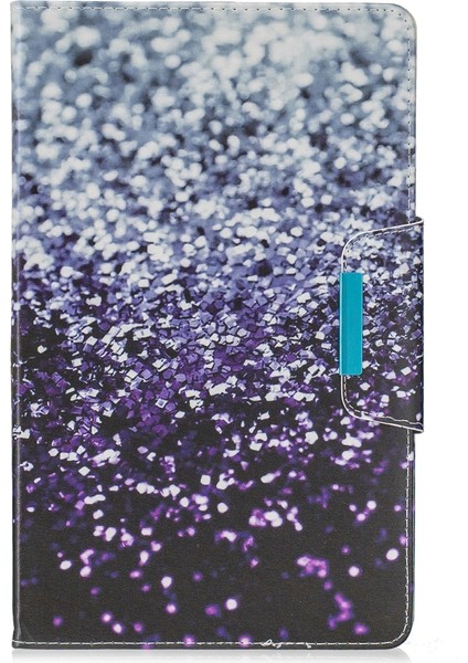 Puluz Amazon Kindle Fire Hd10 Deri Kılıf - Gradyan Siyah Kum (Yurt Dışından)