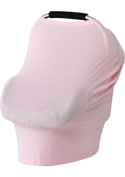 Puluz Hemşirelik Havlusu Bebek Arabası Örtüsü Açık Pembe