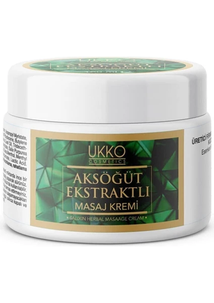 Ukko Cosmetics 3 Adet Aksöğüt Ekstraktlı Masaj Kremi