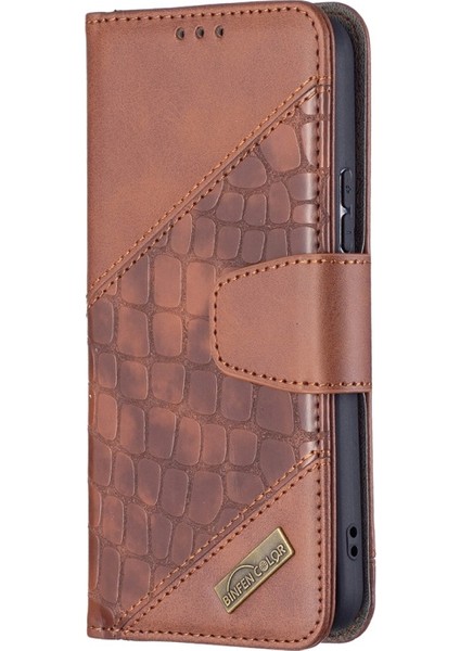 BF04 Samsung Galaxy S22 Için Timsah Doku Deri Telefon Kılıfı (Yurt Dışından) fırsatları