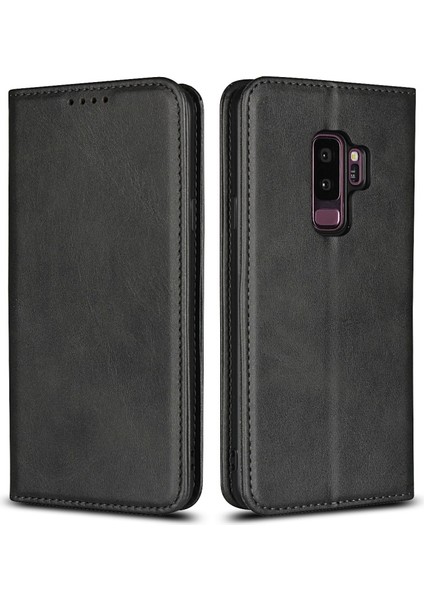 Samsung Galaxy S9 Plus Için Deri Telefon Kılıfı (Yurt Dışından)