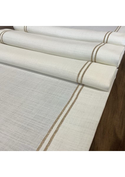 Oya Home Gold Çift Piko Dikişli Ranır -45*150 cm