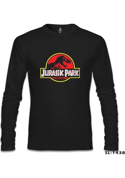 Jurassic Park - Shadow Siyah Erkek Sweatshirt