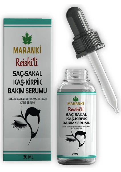 Reishi'li Saç Sakal Kaş Kirpik Bakım Serumu 30 ml