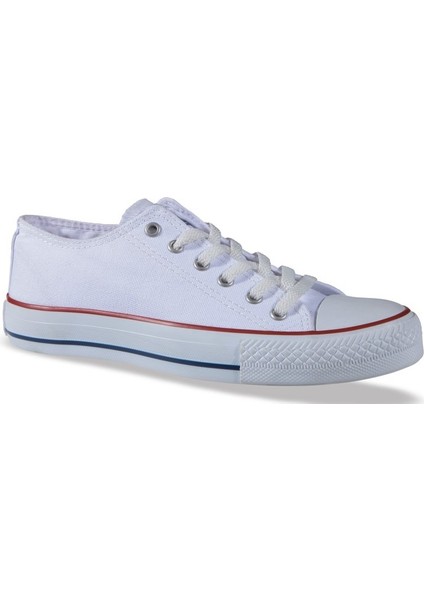 Unisex Beyaz Kanvas Sneaker 1842 fiyatları