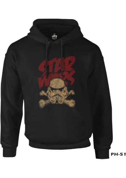 Star Wars - Stormtrooper Siyah Erkek Fermuarsız Kapşonlu fiyatları