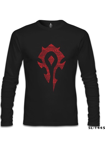 World Of Warcraft - Silver Moon Siyah Erkek Sweatshirt
