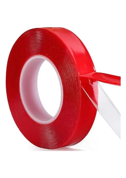 Silikonlu Çift Taraflı Bant 18 Mmx2 mt
