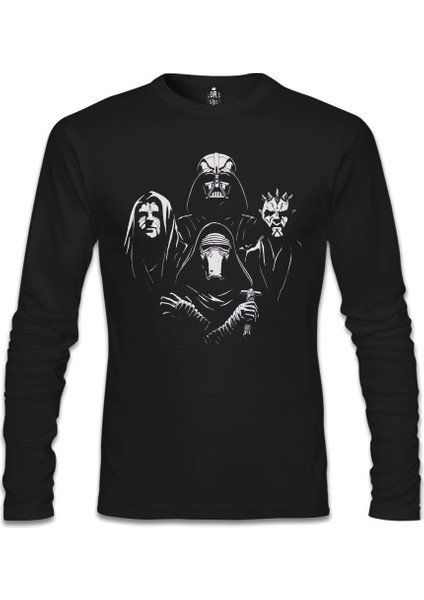 Star Wars - Kings Siyah Erkek Sweatshirt