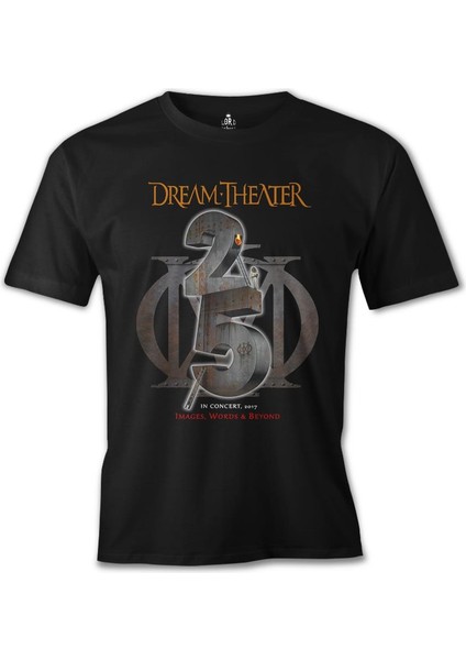 Dream Theater - In Concert 2017 Siyah Erkek Tshirt