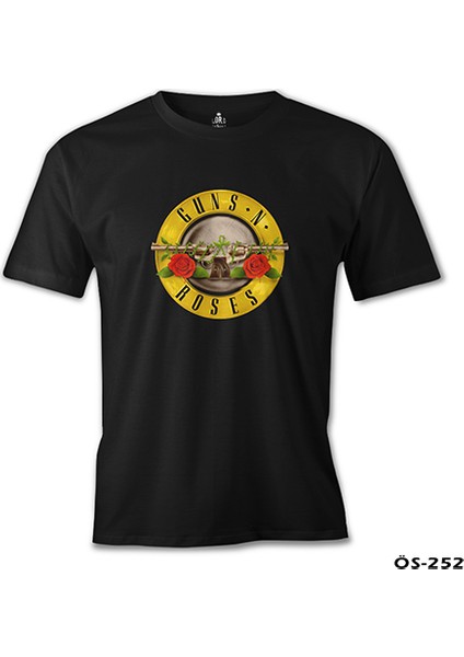 Guns N' Roses - Logo Siyah Erkek Tshirt fiyatları