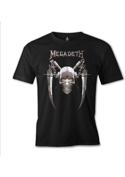 Megadeth - Vic 6 Siyah Erkek Tshirt