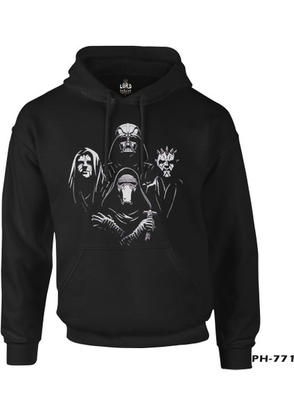 Star Wars - Kings Siyah Erkek Fermuarsız Kapşonlu fiyatları