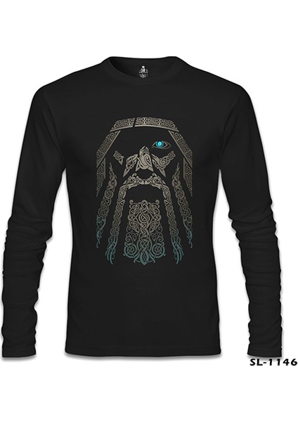Vikings - Odin Siyah Erkek Sweatshirt fiyatları