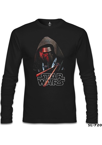 Star Wars - The Force Awakens 7 Siyah Erkek Sweatshirt