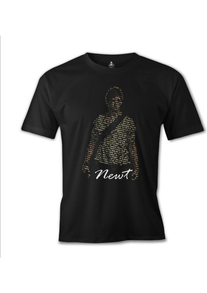 The Maze Runner - Newt Siyah Erkek Tshirt