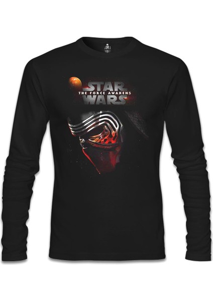 Star Wars - The Force Awakens 8 Siyah Erkek Sweatshirt