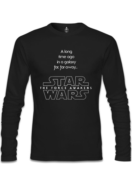 Star Wars - The Force Awakens 4 Siyah Erkek Sweatshirt