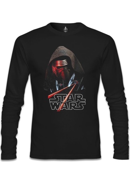 Star Wars - The Force Awakens 7 Siyah Erkek Sweatshirt