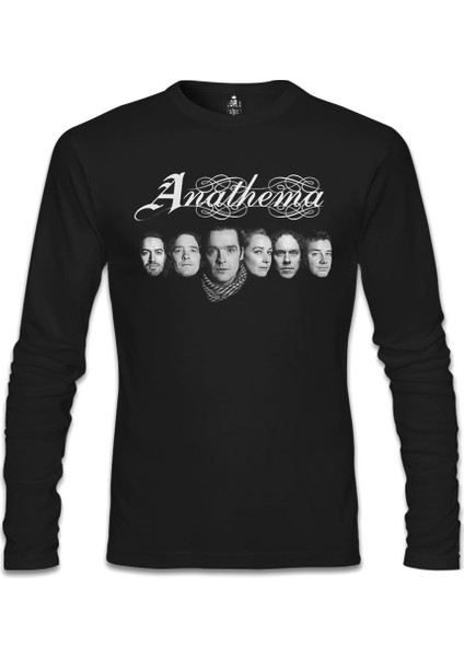 Anathema - Group Siyah Erkek Sweatshirt
