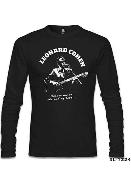 Leonard Cohen - End Of.. Siyah Erkek Sweatshirt fiyatları