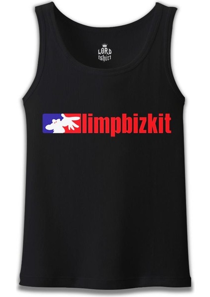 Limpbizkit - Logo Siyah Erkek Atlet