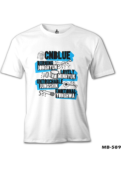 Cnblue - Blue Beyaz Erkek Tshirt fiyatları