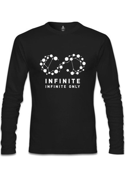 Infinite - Only Siyah Erkek Sweatshirt