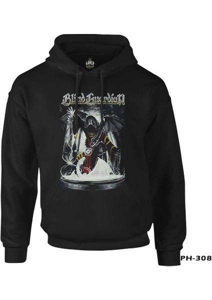 Blind Guardian - The Bard's Song Siyah Erkek Fermuarsız Kapşonlu