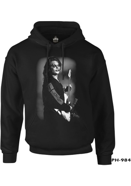 Slipknot - Jim Root Siyah Erkek Fermuarsız Kapşonlu fiyatları