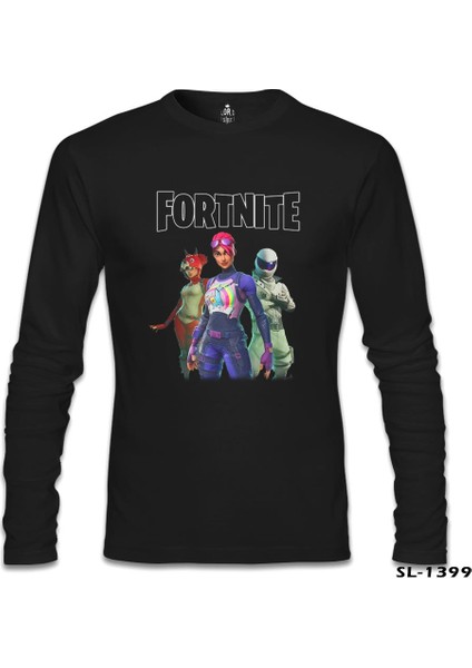 Fortnite - Maps Siyah Erkek Sweatshirt fiyatları