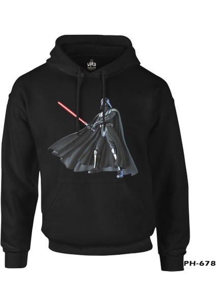 Star Wars - Darth Vader Lightsaber Siyah Erkek Fermuarsız Kapşonlu fiyatları