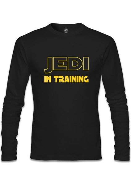 Star Wars - Jedi In Training Siyah Erkek Sweatshirt