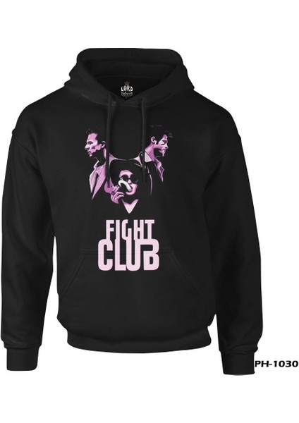 Fight Club - Smoky Siyah Erkek Fermuarsız Kapşonlu fiyatları