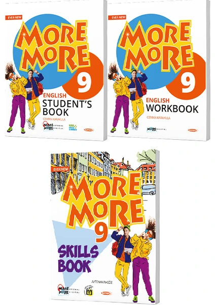 Kurmay Yayınları 9.Sınıf Student's Book + Workbook + Skills Book 3 Kitap