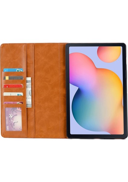 Samsung Galaxy Tab A7 Lite Için Pu Deri Tablet Kılıfı (Yurt Dışından)