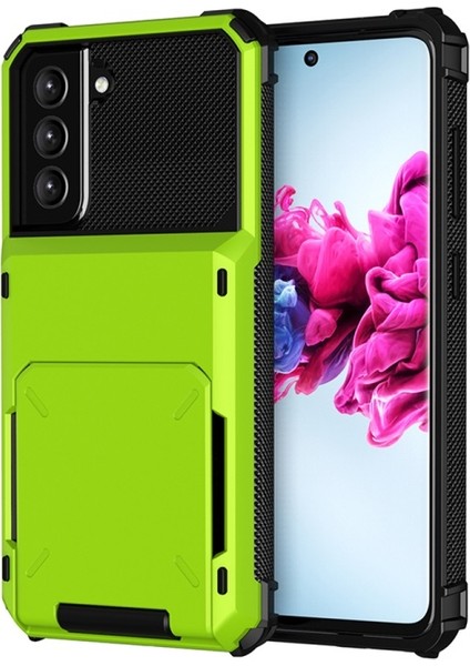 Samsung Galaxy S21 Fe Için Tpu + Pc Hibrid Telefon Kılıfı (Yurt Dışından)