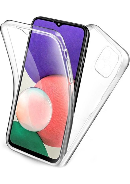 Ayrılabilir Tpu + Pet + Akrilik Hibrit Galaxy A22 5g Için Telefon Kılıfı - Şeffaf (Yurt Dışından)