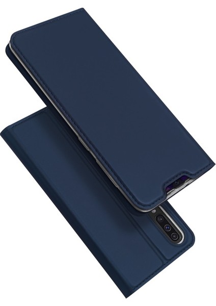 Samsung Galaxy A50 / A50S / A30S Için Dokunmatik Deri Kart Yuvalı Telefon Kılıfı (Yurt Dışından)