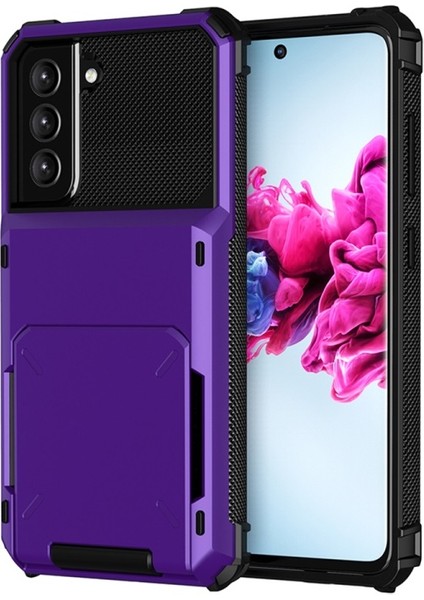 Samsung Galaxy S21 Fe Için Tpu + Pc Hibrid Telefon Kılıfı (Yurt Dışından)