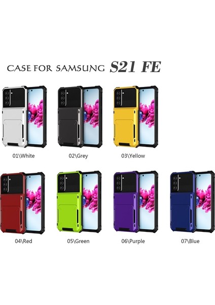 Samsung Galaxy S21 Fe Için Tpu + Pc Hibrid Telefon Kılıfı (Yurt Dışından) fiyatları