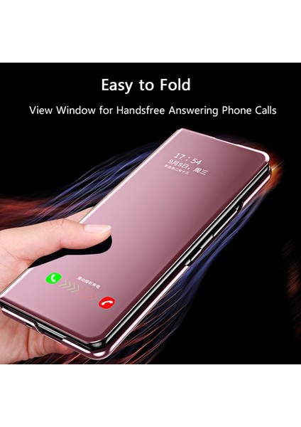 Samsung Galaxy Z Fold 3 5g Için Pu Deri Stand Işlevli Telefon Kılıfı (Yurt Dışından)