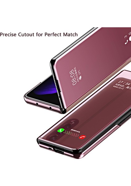 Samsung Galaxy Z Fold 3 5g Için Pu Deri Stand Işlevli Telefon Kılıfı (Yurt Dışından)