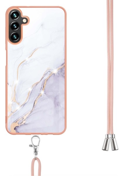 Samsung Galaxy A13 5g Için Mermer Desenli Ipli Tpu Telefon Kılıfı (Yurt Dışından) modelleri