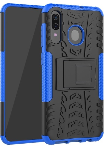 Samsung Galaxy A50 / A30 / A20 Için Pc + Tpu Hibrid Destek Çubuklu Koruyucu Telefon Kılıfı (Yurt Dışından)