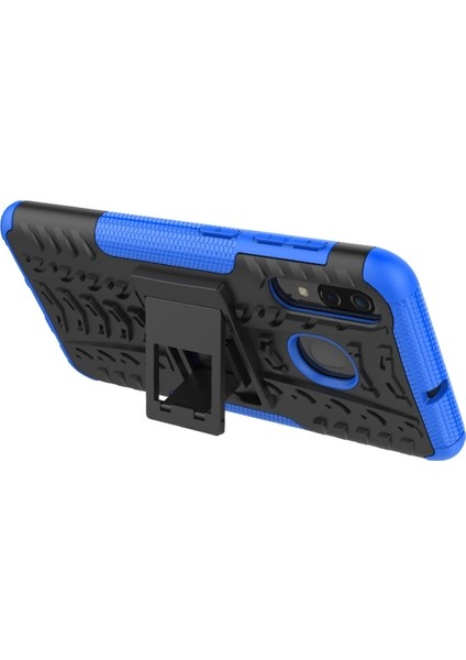 Samsung Galaxy A50 / A30 / A20 Için Pc + Tpu Hibrid Destek Çubuklu Koruyucu Telefon Kılıfı (Yurt Dışından)